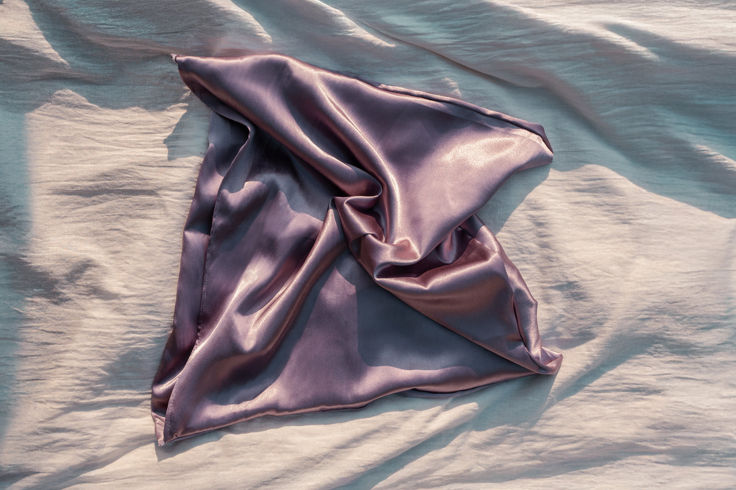 Taie d'oreiller violette