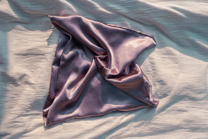 Taie d'oreiller violette